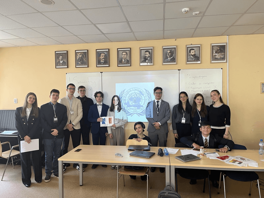GALMUN delegation at FELS UN in Sofia, 2024