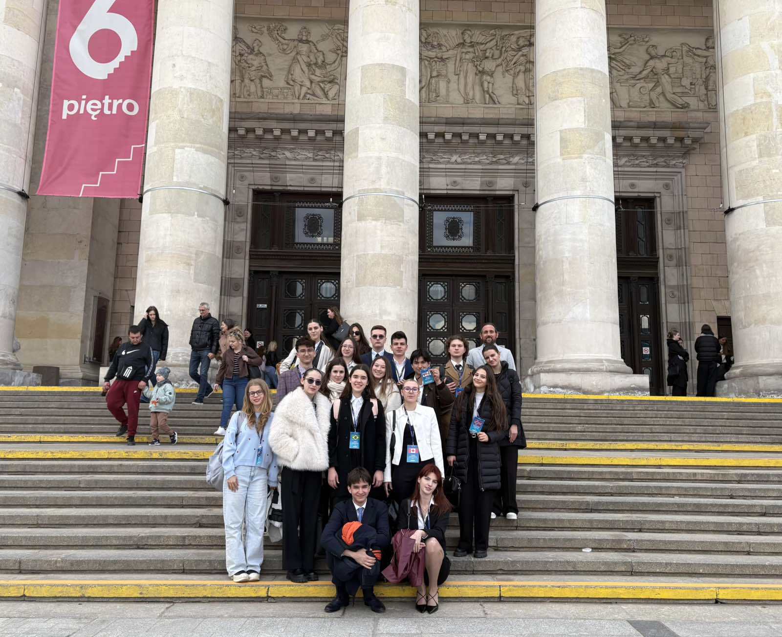GALMUN delegation at TBSMUN in Warsaw, 2026